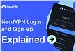 NordVPN login and sign-up process Video NordVP